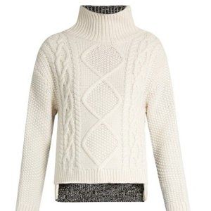 RAG & BONE Ida Contrast-back Wool Sweater